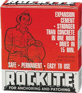 Rockite 10001 Expansion Cement, Powder, White, 1 lb Box